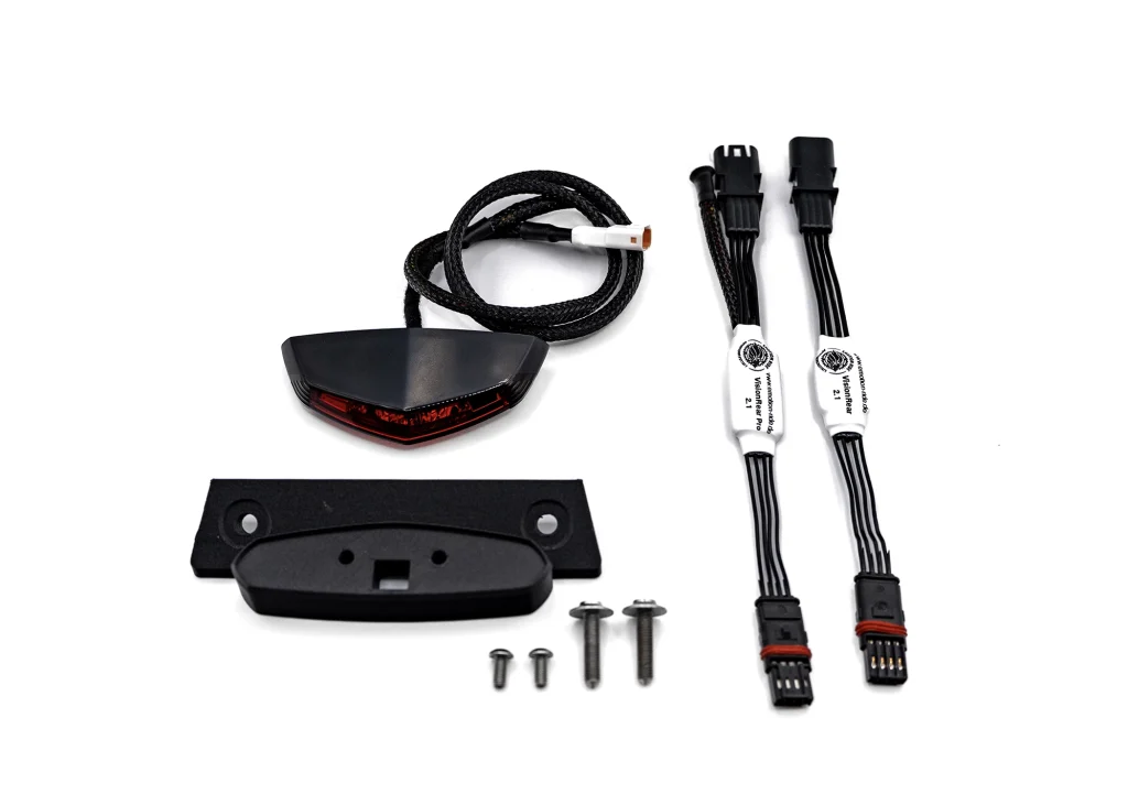 VisionRear Pro & Koso rear light (red) with holder