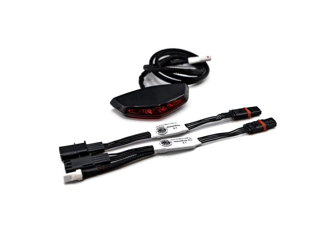 VisionRear Pro & Koso rear light (red)