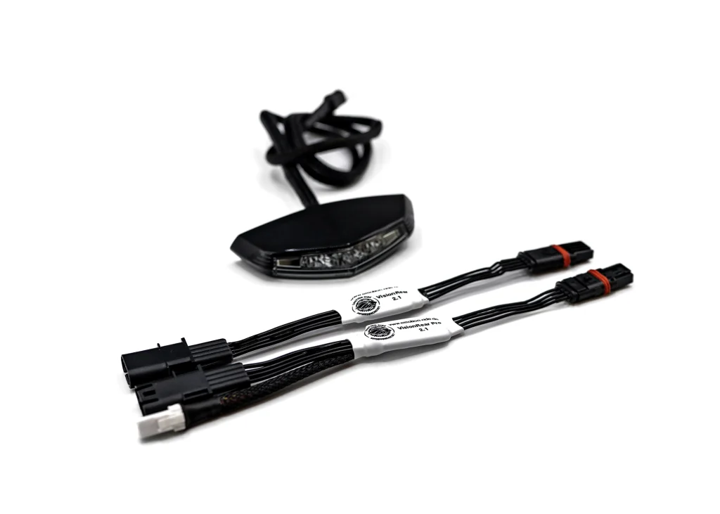 VisionRear Pro & Koso rear light (white)
