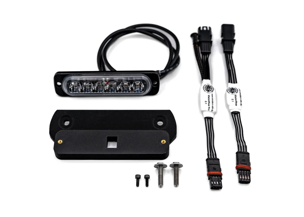 VisionRear Pro & Denali B6 rear light with bracket