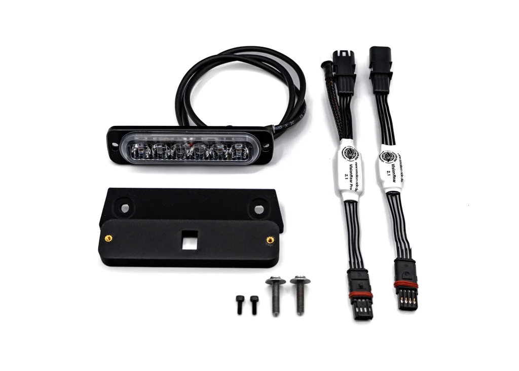 VisionRear Pro & Denali B6 rear light with bracket